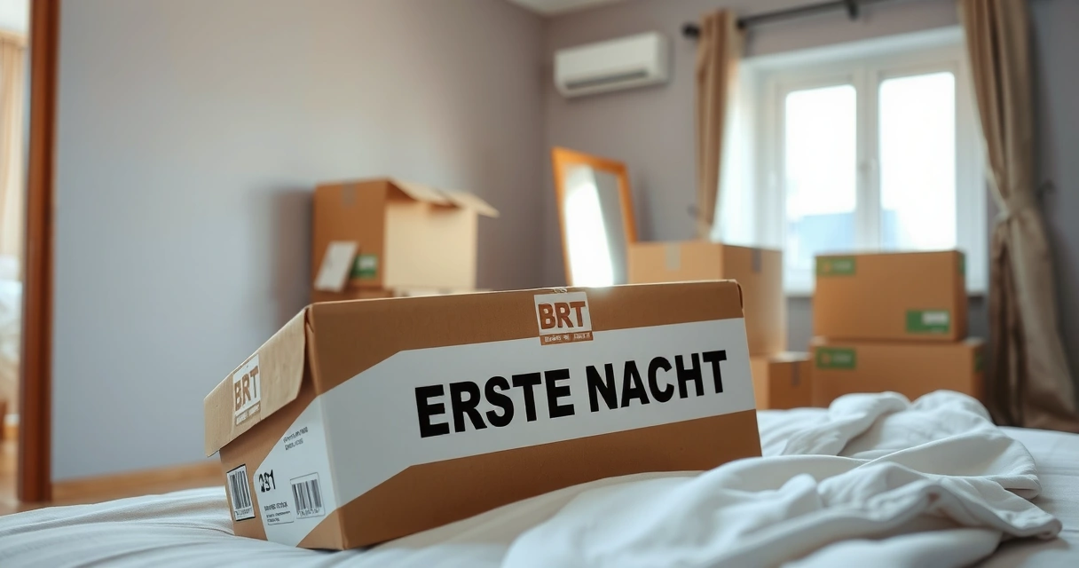 Erste Nacht in der neuen Wohnung: Checkliste für deine Notfallkiste